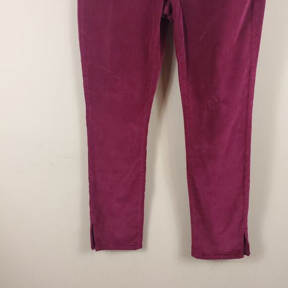 3x1 Red Velvet Higher Ground Mini Split Jeans Size 25 - Picture 2 of 11